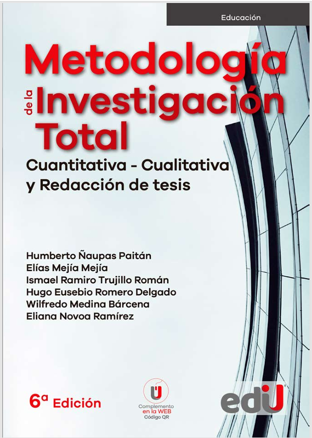 Portada de Metodología de la investigación total, sexta edición